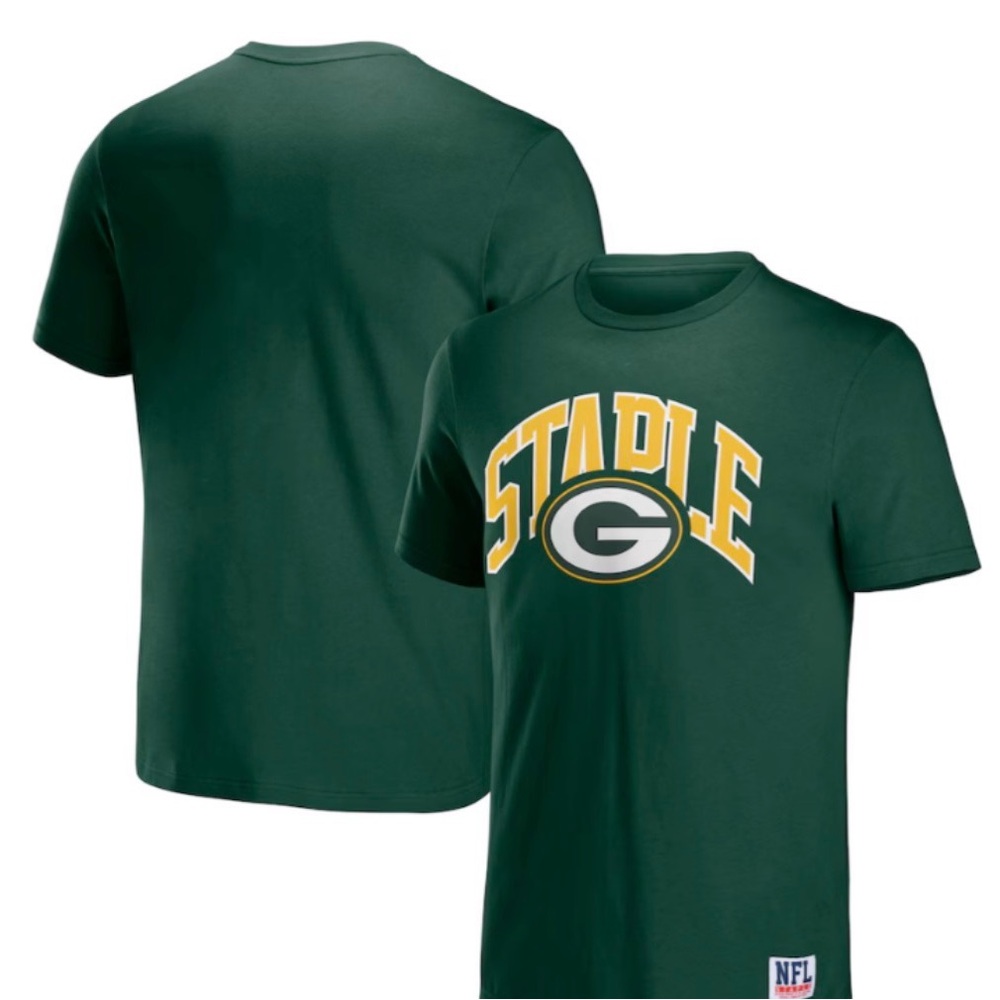 Green Bay Packers Staple Heavy Duty T-shirt | New with Tags | Size: XL